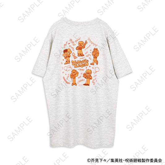 呪術廻戦_アグリーセーターパーティー! クルーネックTシャツ(虎杖・伏黒・釘崎・七海・五条)