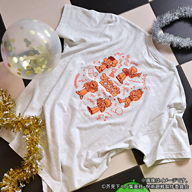 呪術廻戦_アグリーセーターパーティー! クルーネックTシャツ(虎杖・伏黒・釘崎・七海・五条)