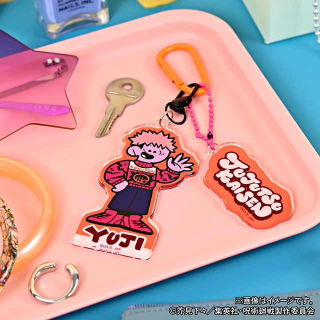 呪術廻戦_アグリーセーターパーティー! デタッチャブルアクリルキーホルダー(虎杖悠仁)