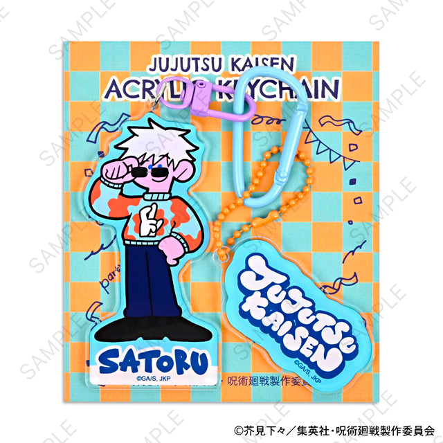呪術廻戦_アグリーセーターパーティー! デタッチャブルアクリルキーホルダー(五条悟)