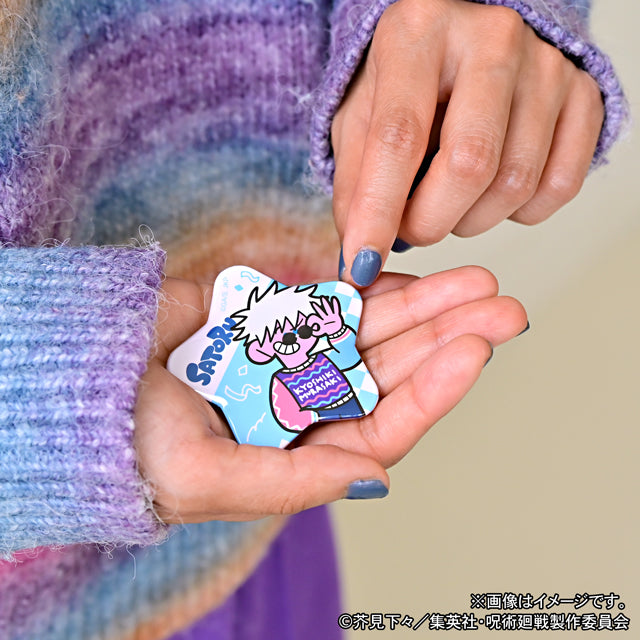 呪術廻戦_アグリーセーターパーティー! 星型缶バッジ(五条悟/懐玉・玉折)