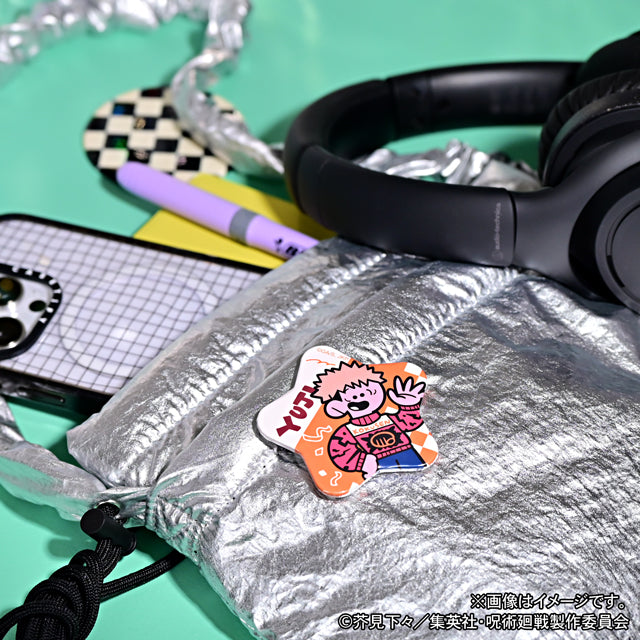 呪術廻戦_アグリーセーターパーティー! 星型缶バッジ(虎杖悠仁)