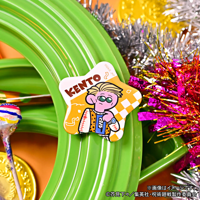 呪術廻戦_アグリーセーターパーティー! 星型缶バッジ(七海建人)