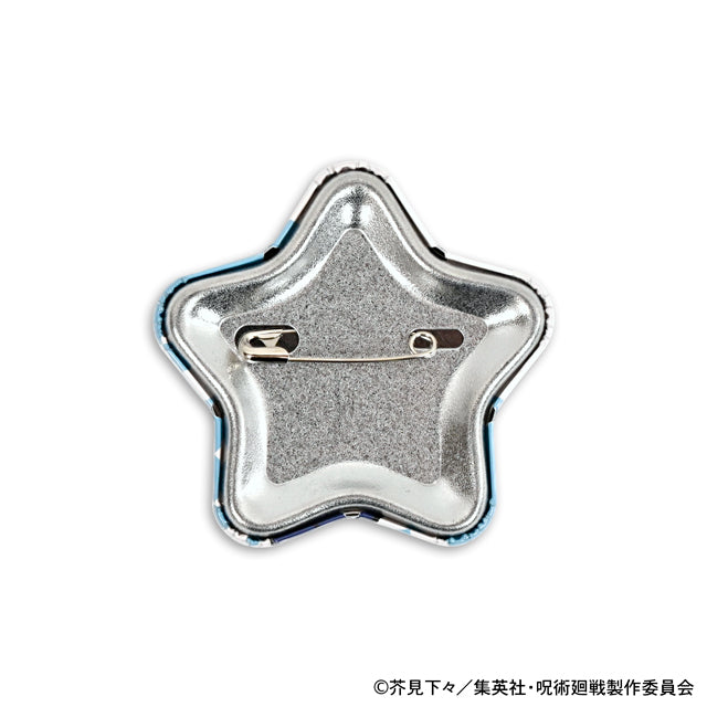 呪術廻戦_アグリーセーターパーティー! 星型缶バッジ(五条悟)