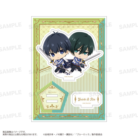 ブルーロック_アクリルスタンド(きゃらほっぴん!)騎士ver. 潔 世一&糸師 凛