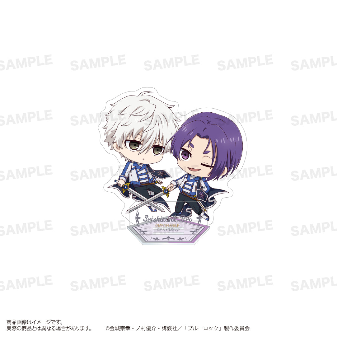 ブルーロック_アクリルスタンド(きゃらほっぴん!)騎士ver. 凪 誠士郎&御影 玲王