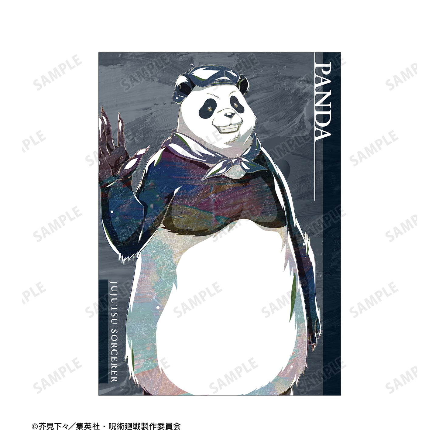 呪術廻戦_パンダ Ani-Art 第5弾 A5イラストカード