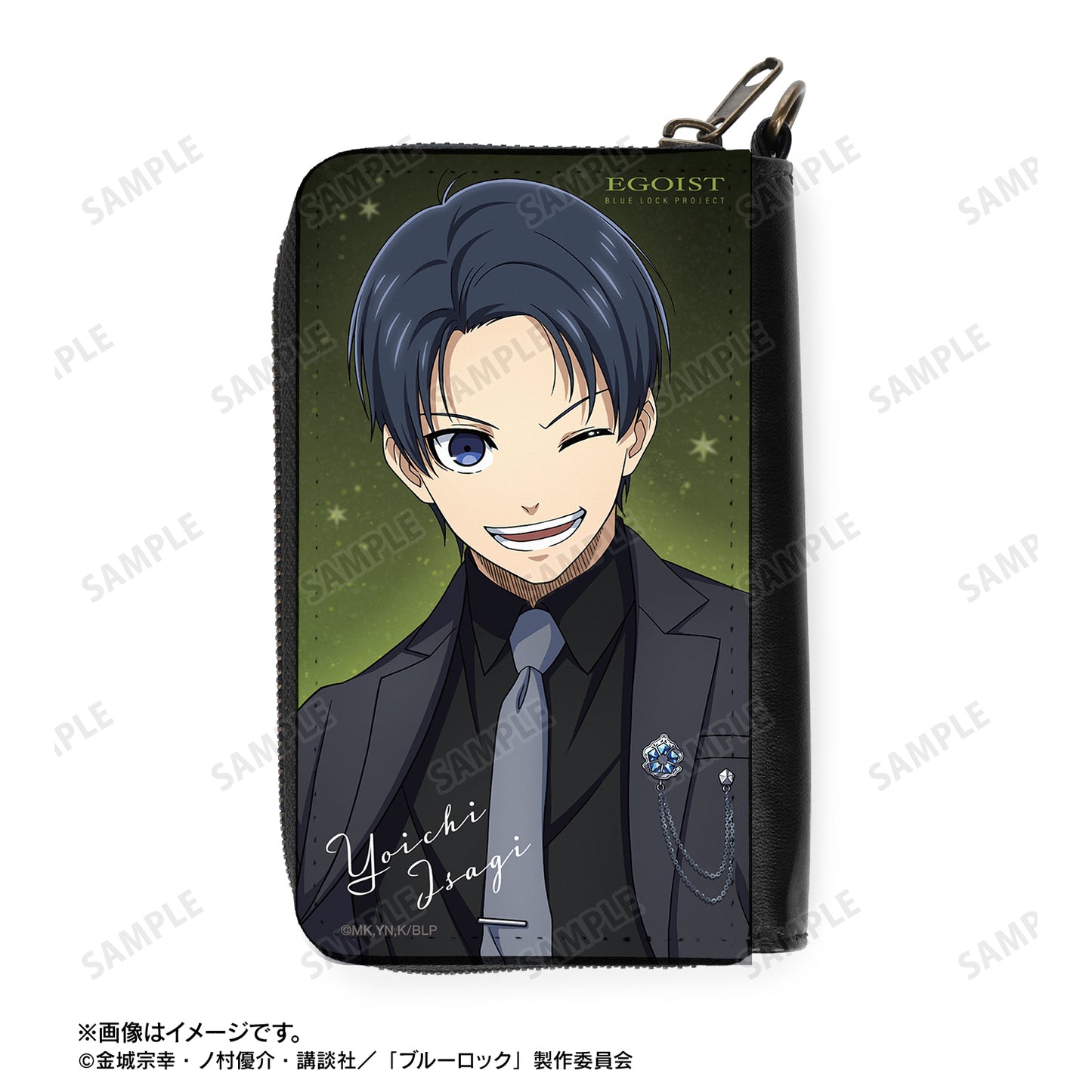 ブルーロック_描き下ろし 潔 世一 スーツモデルver. カードポケット付きミニ財布
