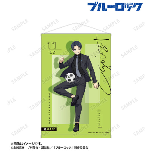 ブルーロック_描き下ろし 潔 世一 スーツモデルver. B2タペストリー