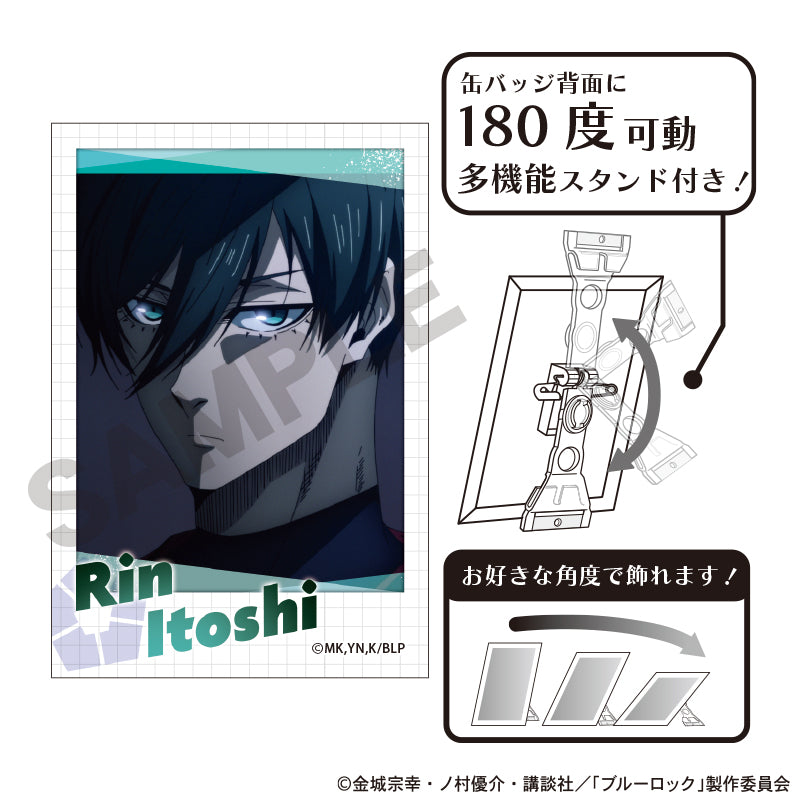 ブルーロック_アート缶バッジ 糸師凛 場面写