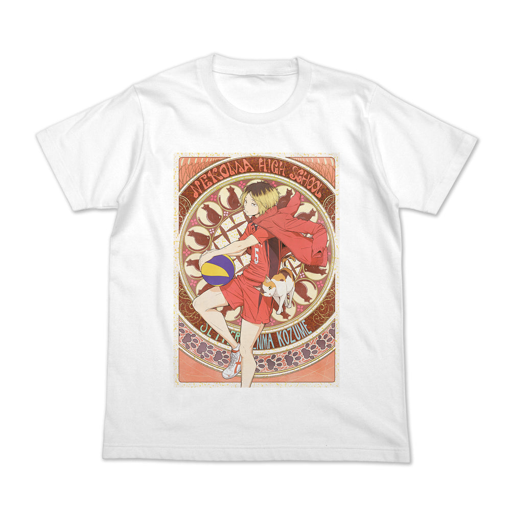 ハイキュー!!_孤爪研磨 フルカラーTシャツ 飛翔Ver./WHITE