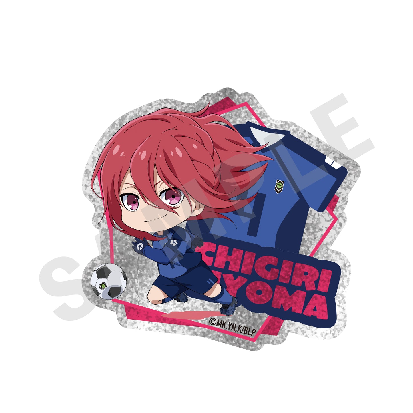 ブルーロック_~favorite series~ キラキラアクリルバッジ 千切 豹馬