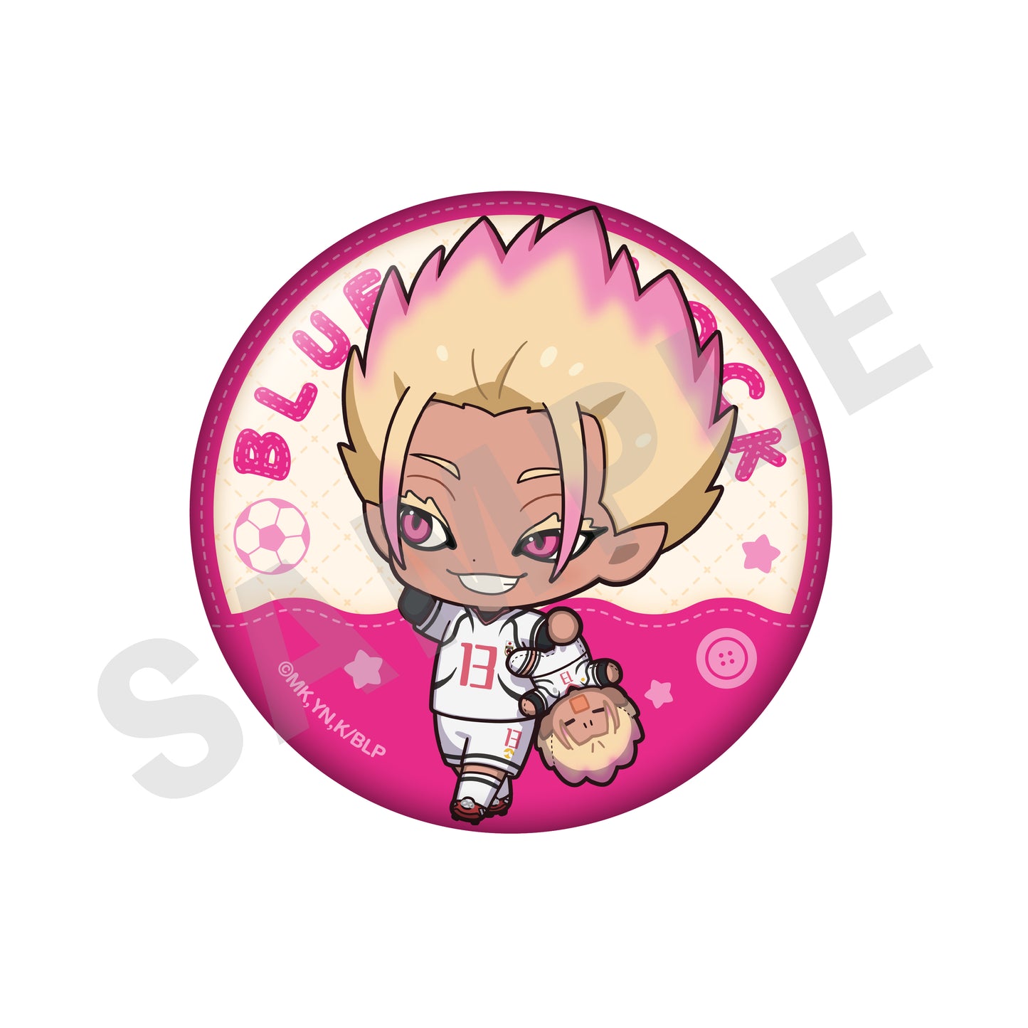 ブルーロック_ミニキャラだっこシリーズ トレーディング缶バッジ(全8種) 【BOX/8個入り】