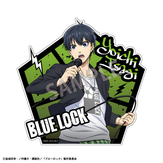 ブルーロック_ダイカットステッカー 潔 世一/ロックバンド