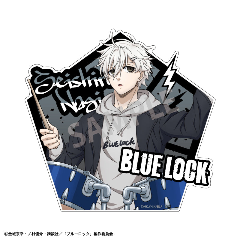 ブルーロック_ダイカットステッカー 凪 誠士郎/ロックバンド