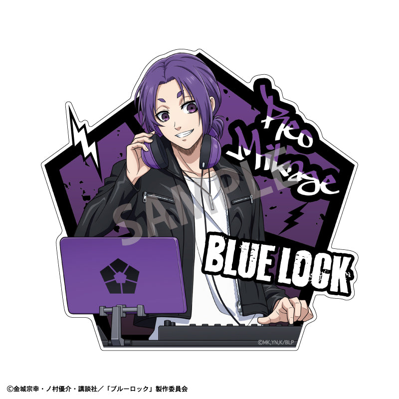 ブルーロック_ダイカットステッカー 御影 玲王/ロックバンド