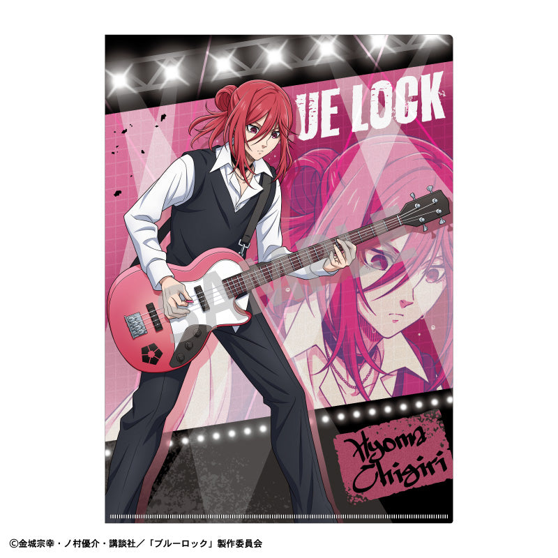 ブルーロック_A4シングルクリアファイル 千切 豹馬/ロックバンド