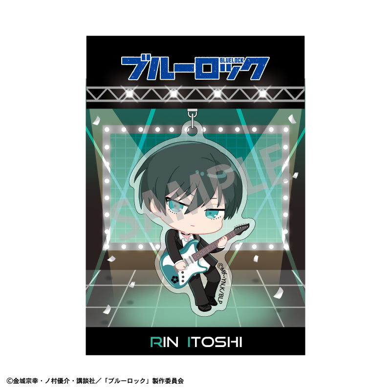 ブルーロック_アクリルキーホルダー 糸師 凛/ENJOY MUSIC