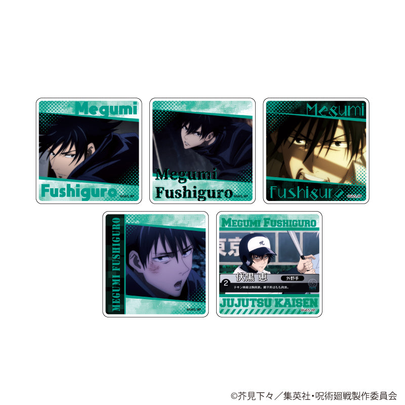 呪術廻戦_キャラアクリルバッジ 16/伏黒 恵 BOX(全5種)【コンプリートBOX/5個入り】