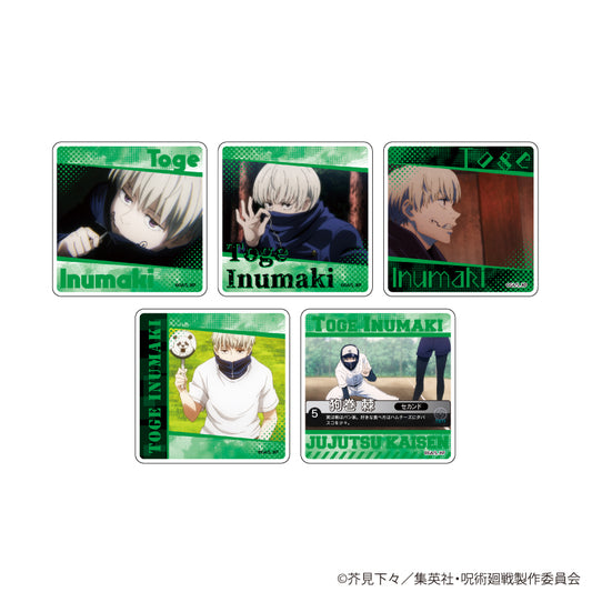 呪術廻戦_キャラアクリルバッジ 19/狗巻 棘 BOX(全5種)【コンプリートBOX/5個入り】