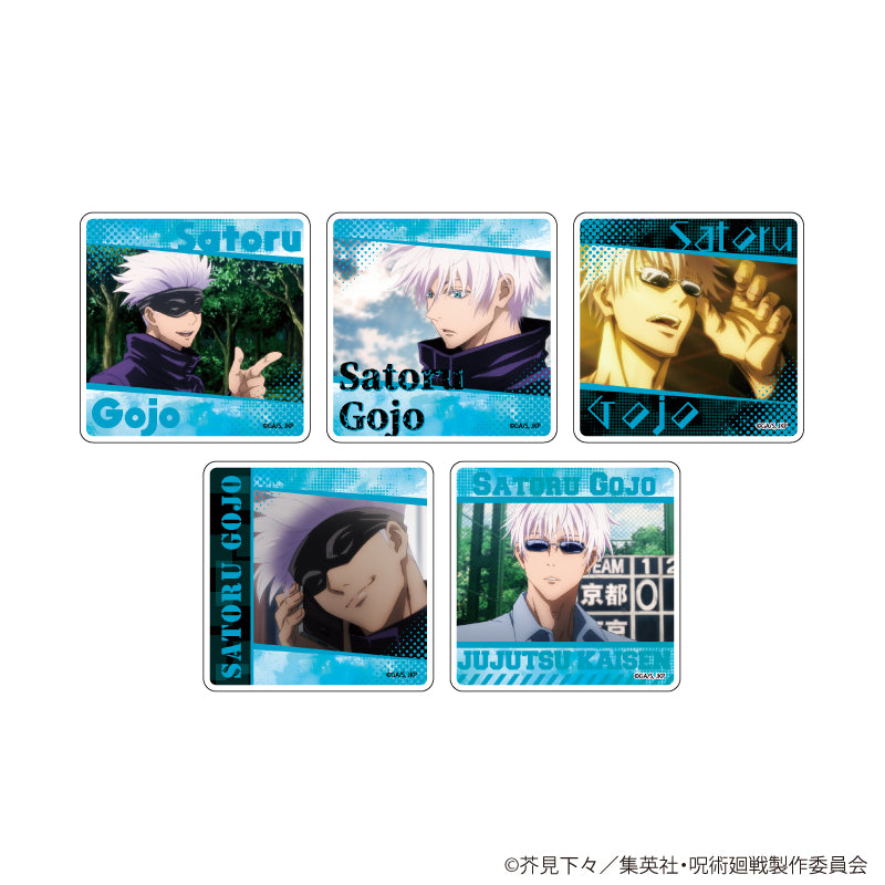 呪術廻戦_キャラアクリルバッジ 22/五条 悟 BOX(全5種)【コンプリートBOX/5個入り】