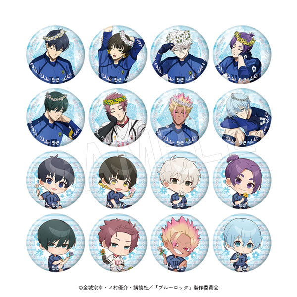 ブルーロック_トレーディングホロ箔押しマット缶バッジ BIRTHDAY FLOWER II Ver.【BOX/16個入り】