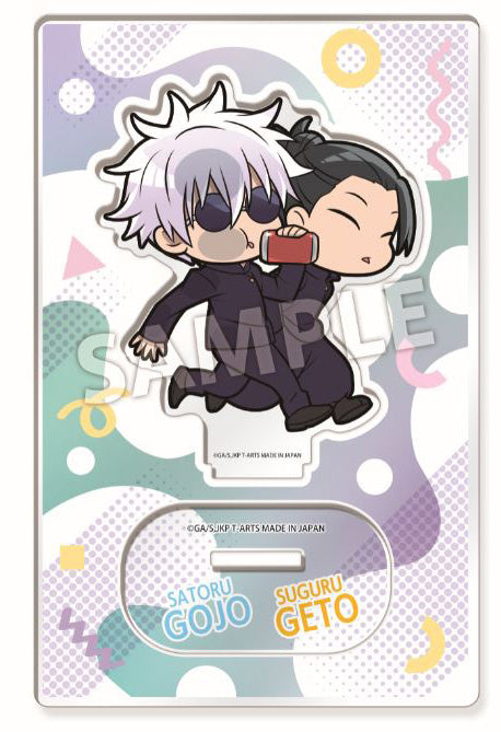 呪術廻戦_ぴた!でふぉめ 呪術廻戦 懐玉・玉折 エピソード アクリルスタンド 五条・夏油