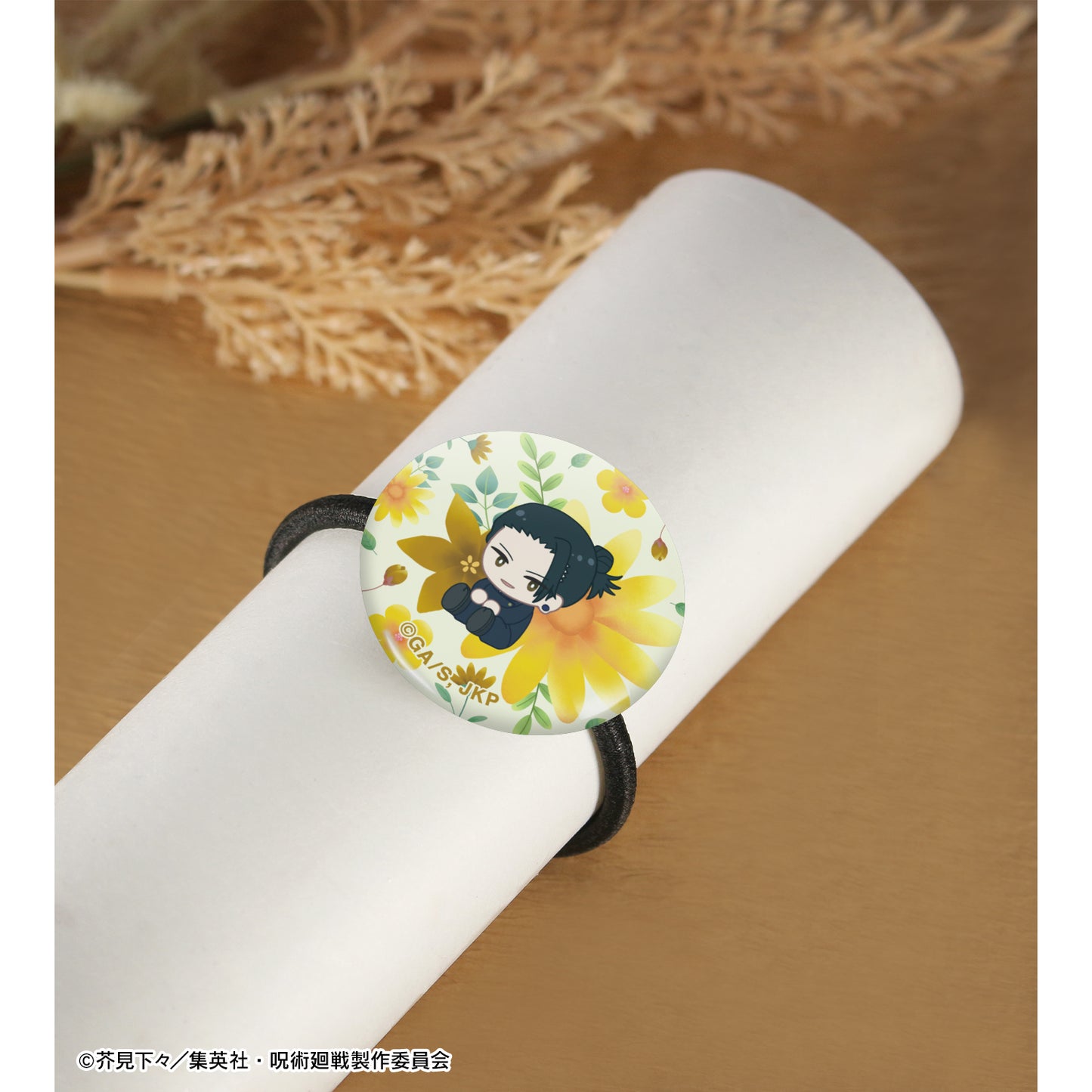 呪術廻戦_夏油 傑 Botania 第1弾 懐玉・玉折 ガラスヘアゴム