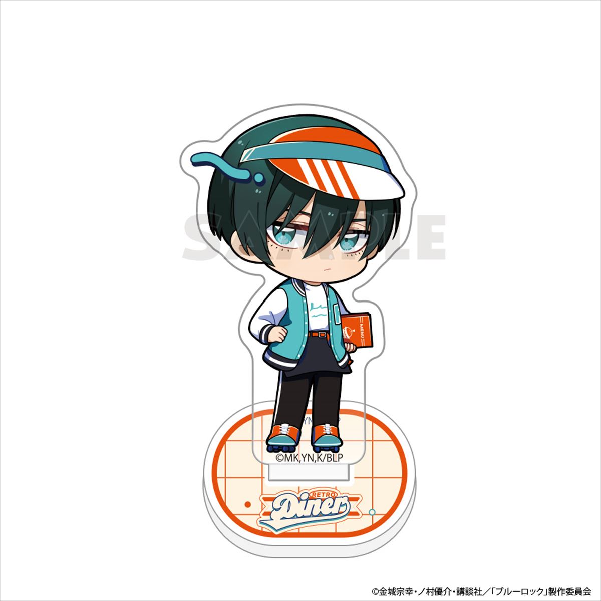 ブルーロック_アクリルスタンド(糸師 凛/レトロダイナー)