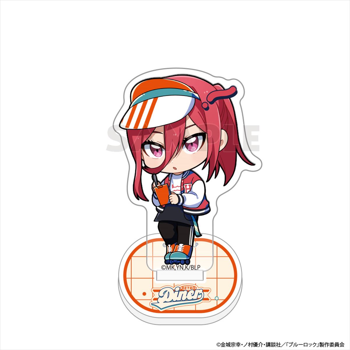 ブルーロック_アクリルスタンド(千切 豹馬/レトロダイナー)