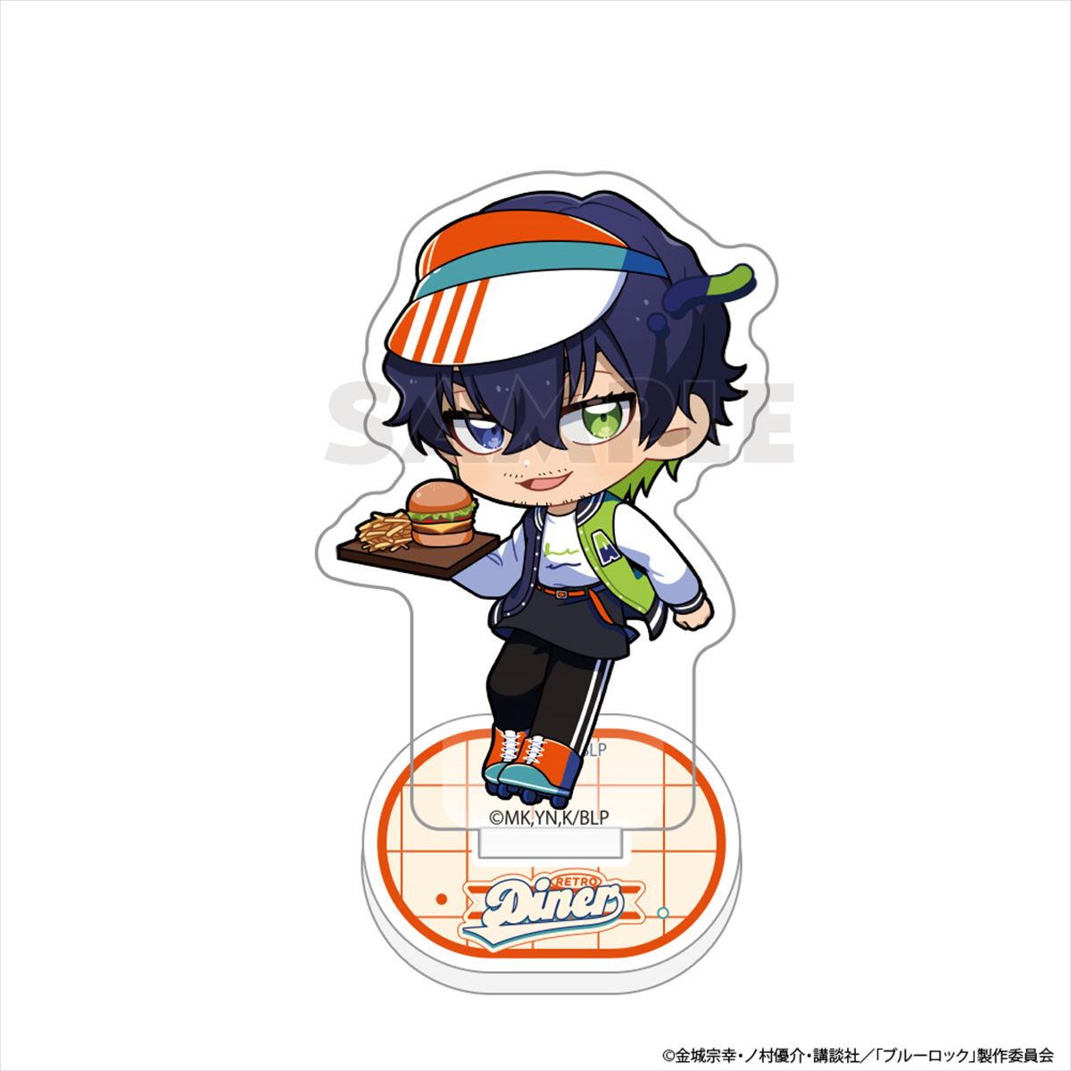 ブルーロック_アクリルスタンド(オリヴァ・愛空/レトロダイナー)