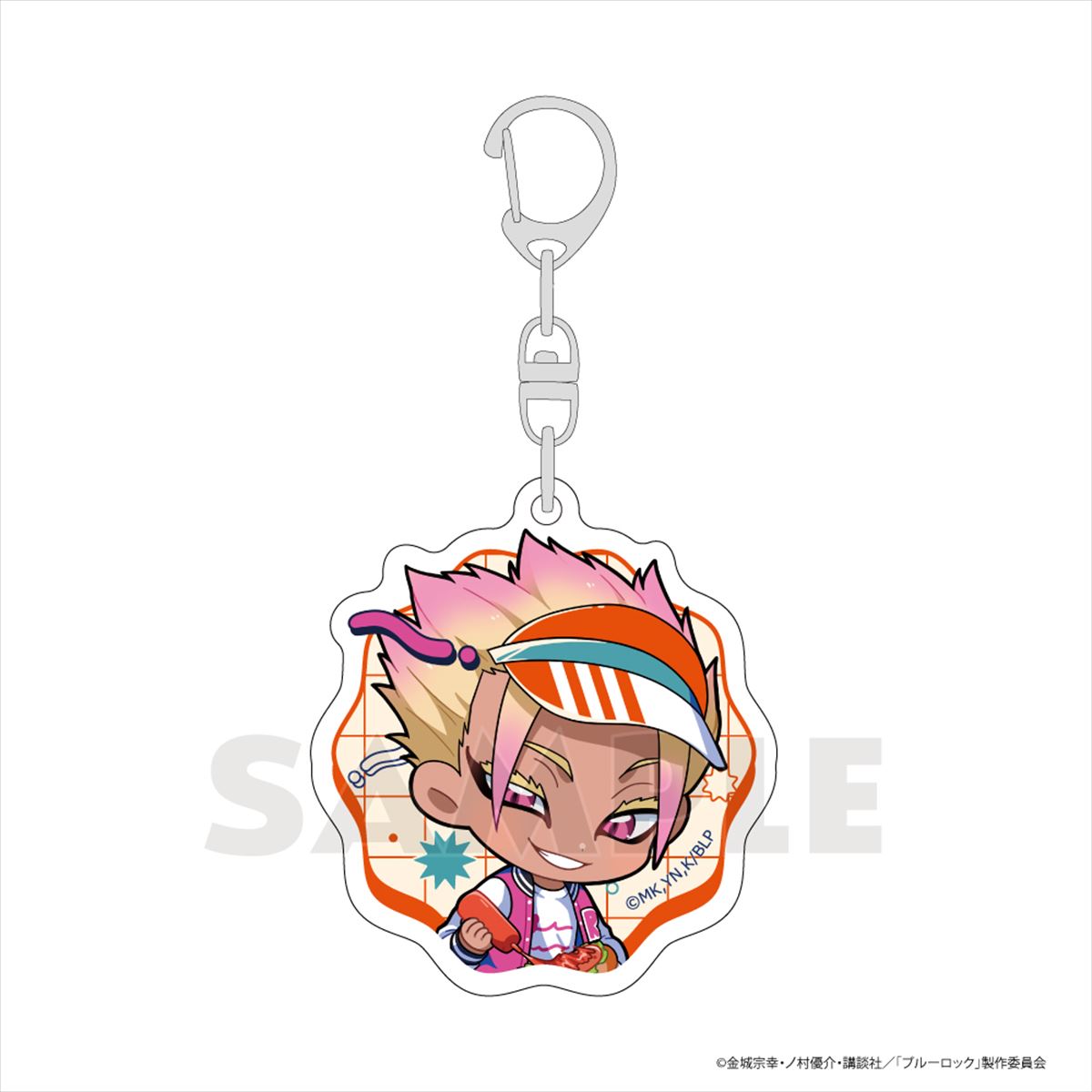 ブルーロック_アクリルキーホルダー(士道 龍聖/レトロダイナー)