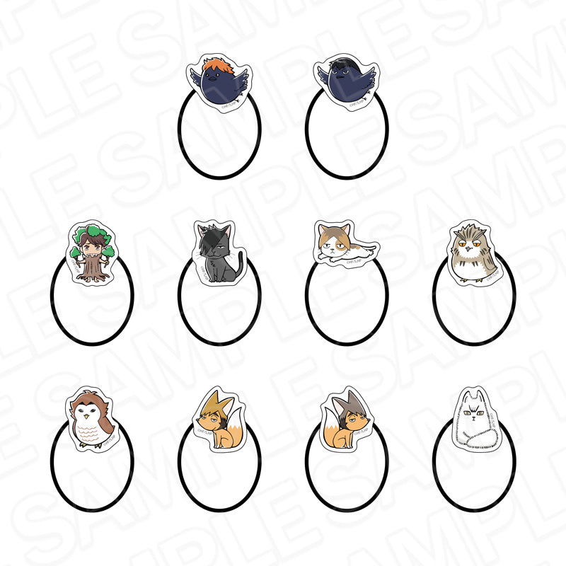 ハイキュー!!_アクリルヘアゴム(ブラインド) 【OPP/10個入り】【コンプリート仕様】