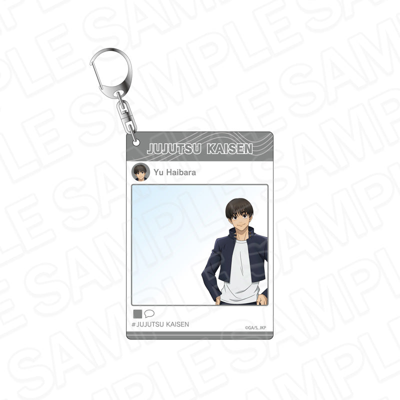 呪術廻戦 懐玉・玉折_インスタントフォト風キーホルダー 灰原 雄