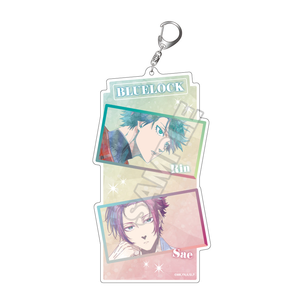 ブルーロック_Jewel Flash アクリルキーホルダーBIG 糸師 凛&糸師 冴