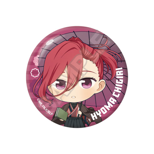 ブルーロック_ぷゆこれっ レトロモダン 缶バッジ 千切 豹馬