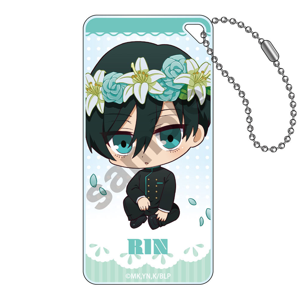 ブルーロック_ちびっつ! 花冠 ドミテリアキーチェーンJr. 糸師 凛