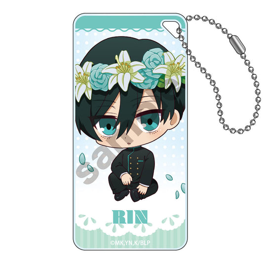 ブルーロック_ちびっつ! 花冠 ドミテリアキーチェーンJr. 糸師 凛