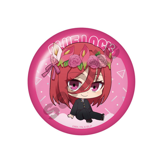 ブルーロック_ちびっつ! 花冠 缶バッジ 千切 豹馬