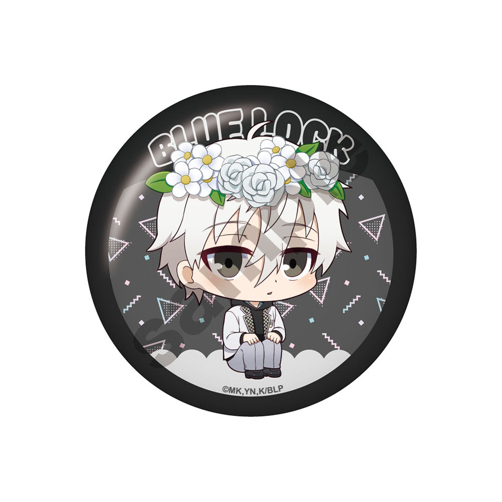 ブルーロック_ちびっつ! 花冠 缶バッジ 凪 誠士郎