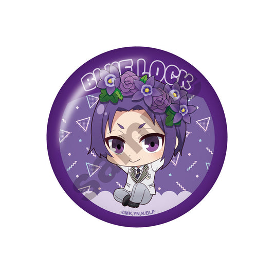 ブルーロック_ちびっつ! 花冠 缶バッジ 御影 玲王