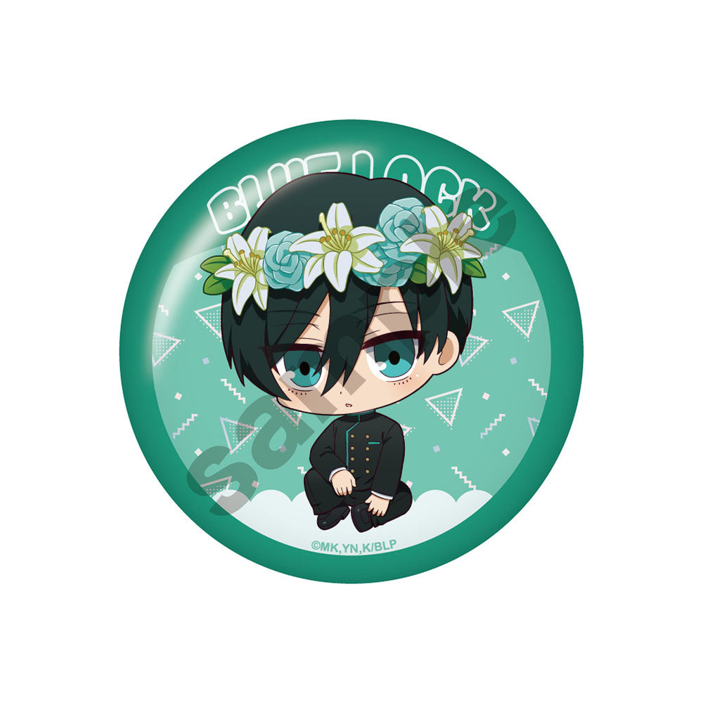 ブルーロック_ちびっつ! 花冠 缶バッジ 糸師 凛