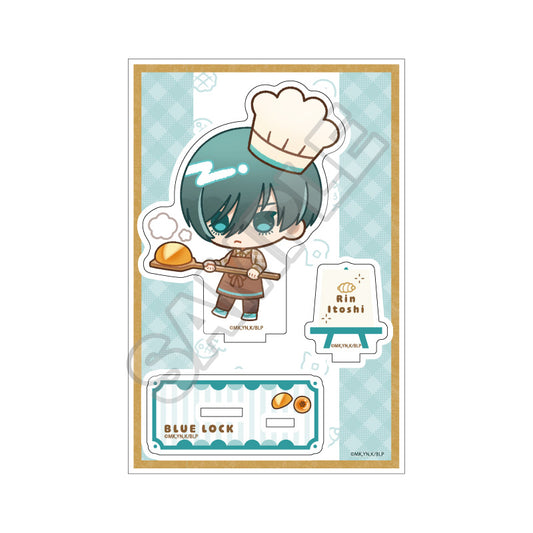 ブルーロック_クレヨンタッチ パン屋さん アクリルスタンドJr. 糸師 凛