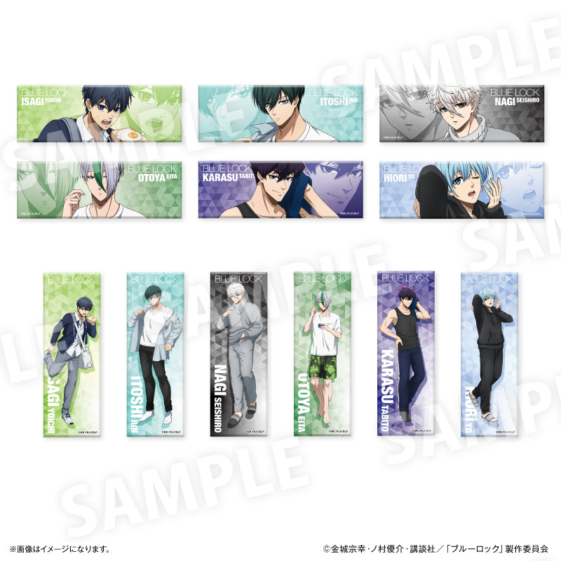 ブルーロック_Wake Up & Get Ready トレーディングスクエア缶バッジ 【全12種】(コンプリートBOX/12個入り)