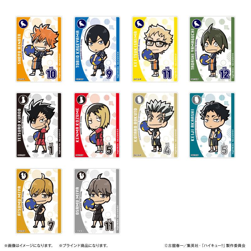 ハイキュー!!_アクリルカード(ブラインド) 全10種 ※BOX用【BOX/10個入り】