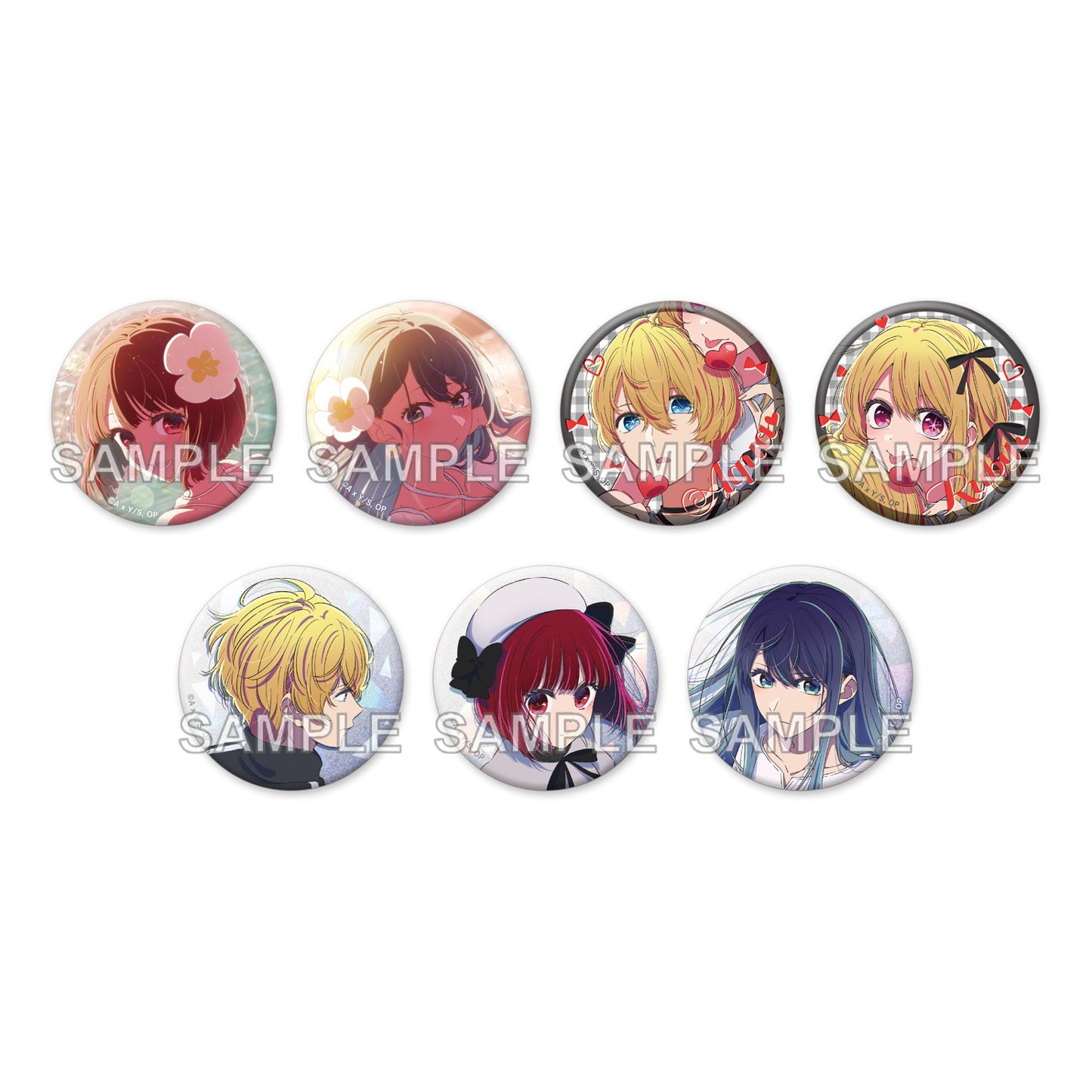 【推しの子】_缶バッジ+ The 8th【コンプリートBOX/7個入り】