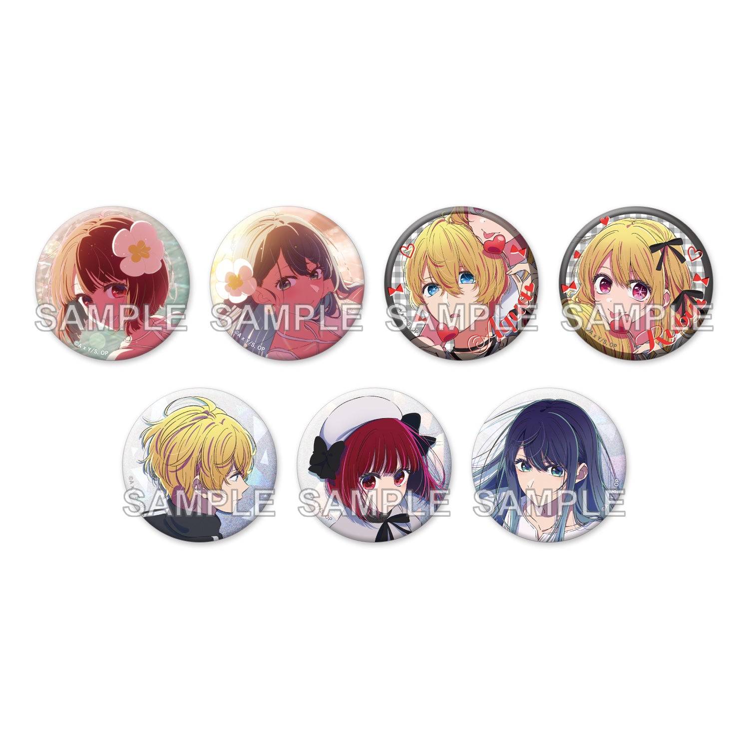 【推しの子】_缶バッジ+ The 8th【コンプリートBOX/7個入り】