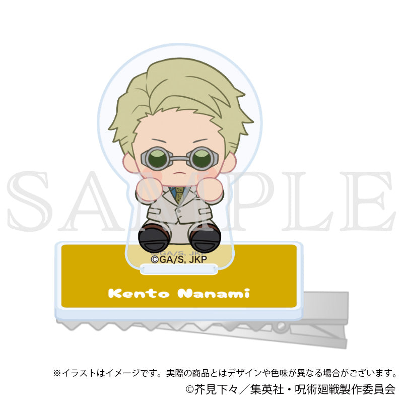 呪術廻戦 渋谷事変_キャラのるヘアクリップ 七海建人