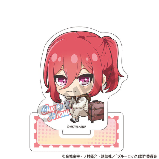 ブルーロック_アクリルスタンド 千切豹馬 ミニキャラ旅行