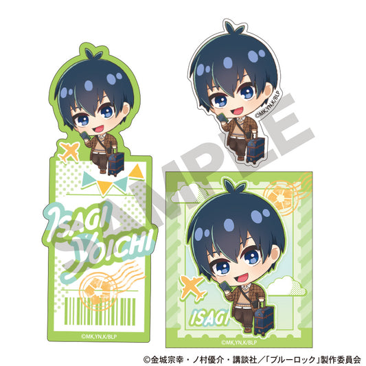 ブルーロック_ステッカーセット 潔世一 ミニキャラ旅行